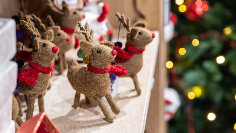 Reindeer decorations